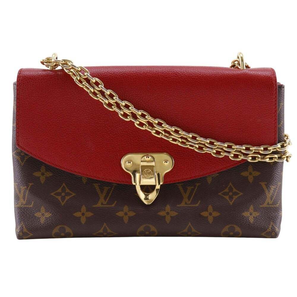 LOUIS VUITTON Authentic Brown Monogram Canvas Shoulder Bag